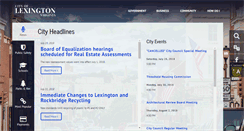 Desktop Screenshot of lexingtonva.gov